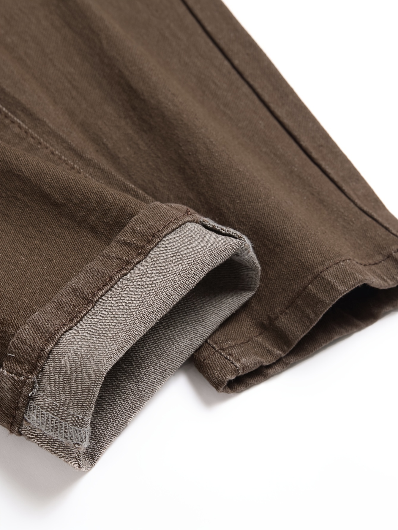 mens casual slim fit jeans street style all match medium stretch jeans details 5