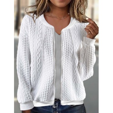 Textured Bomber Jack...